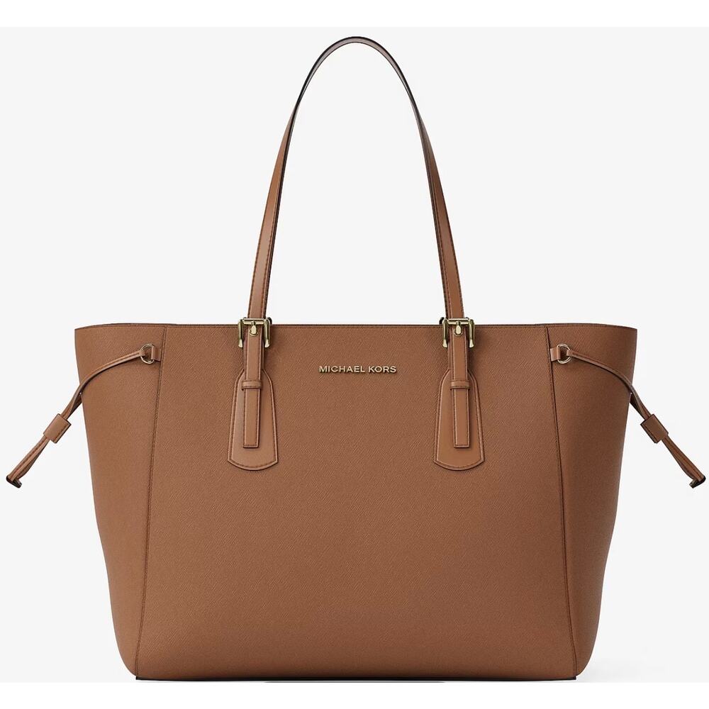 Michael Kors Voyager Large Saffiano Leather Tote Bag - NEW - Picture 2 of 12